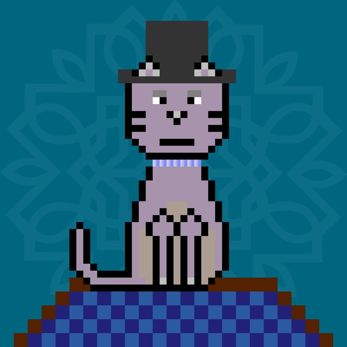 Get your paws on Lazy CryptoCat #1997 - a unique pixel art NFT featuring a dapper feline wearing a top hat. Limited edition and collectible.

opensea.io/assets/ethereu…

 #NFT #cryptoart #digitalart #crypto #blockchain #digitalcollectibles #artcollector #NFTcollector #pixelart
