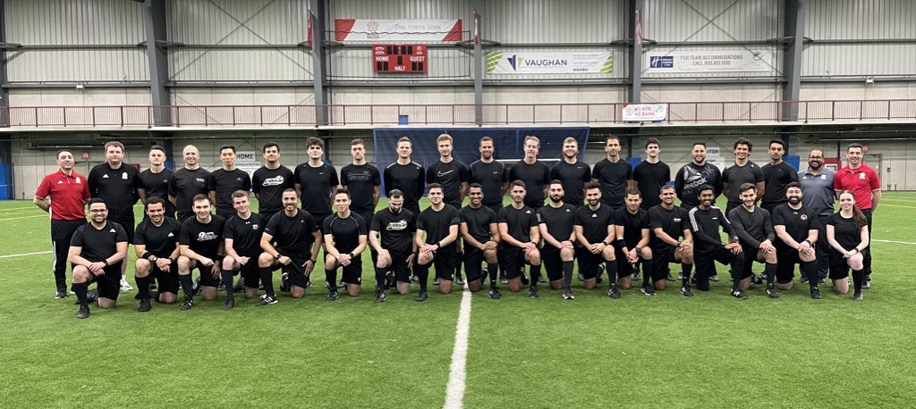 matt_f90's tweet photo. What a weekend!🌧️ A lot of talent coming through @OntarioIsSoccer’s U14 &amp; U16 Provincial Xcel teams🇨🇦 Especially proud of the U16 performance with @NDC_Ontario - what a game!🔥 Our Match Officials also completed their RUG training📈 Thanks to all involved!🙏🏼 #FutureIsBright https://t.co/dlUgre5g2a
