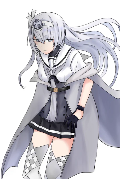 間に合わないですが、やっとできたんだ お冬さんが格好いい>_< #艦これ版深夜の真剣お絵描き60分一本勝負 #艦これ版真剣お絵描き60分一本勝負_20230430