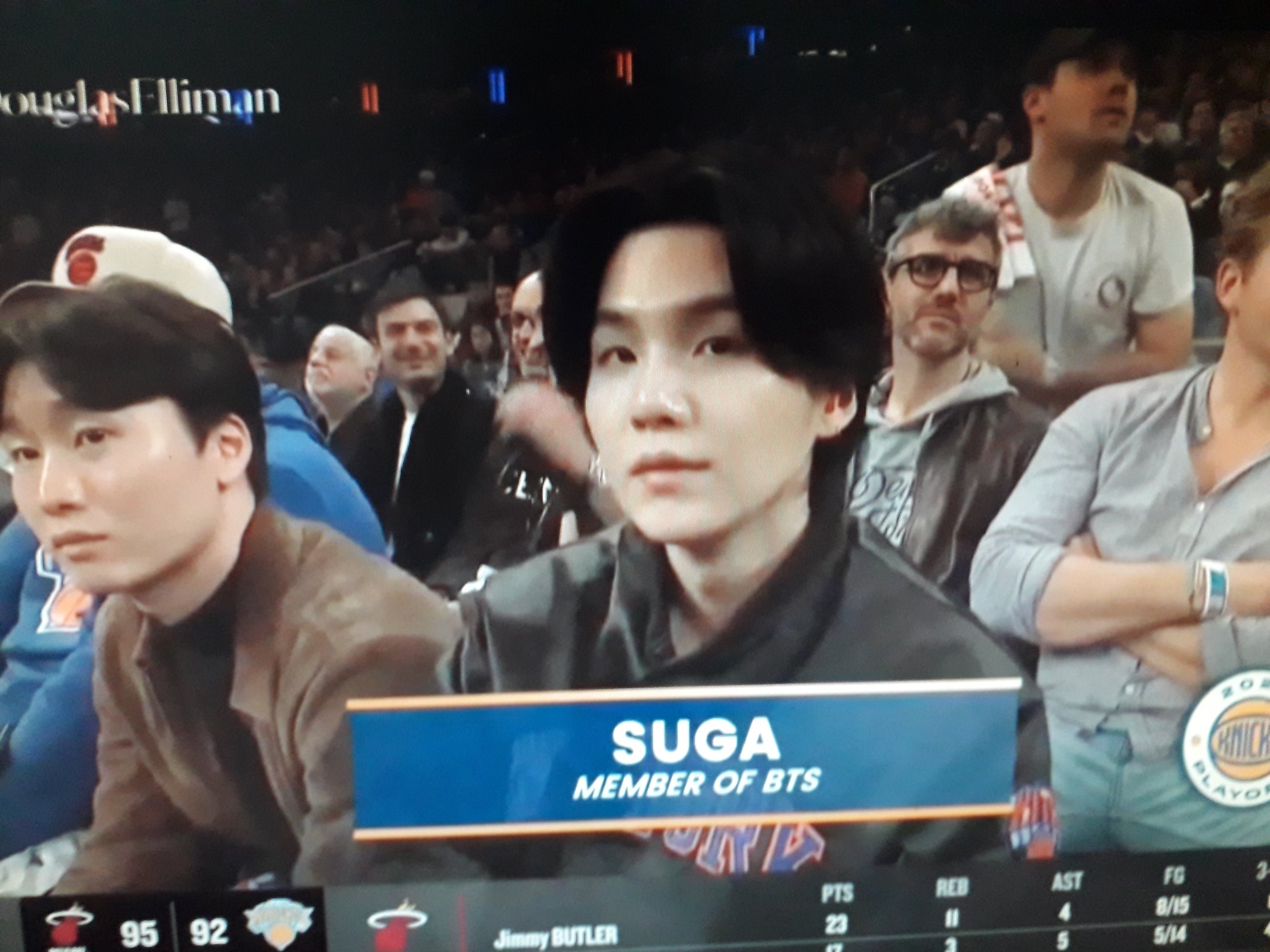 BTS Member Suga Named NBA Ambassador