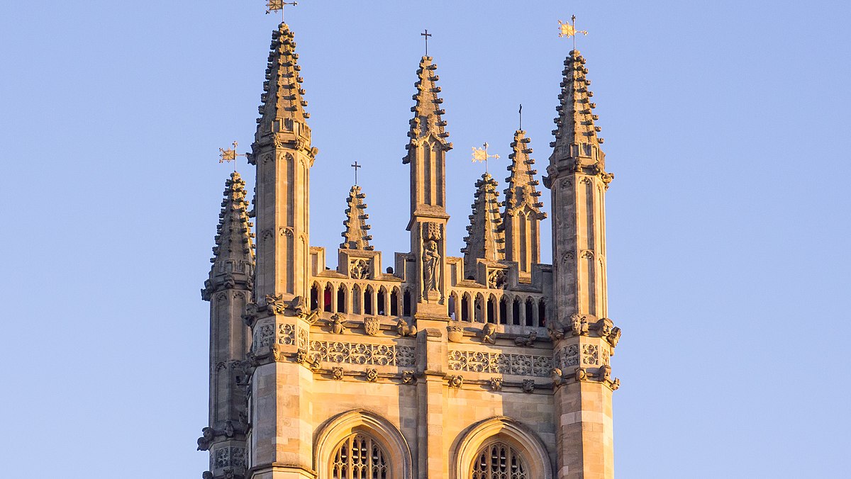 HMCOxford's tweet photo. Tomorrow, Mon 1 May sees Oxford's traditional May Morning celebration for the coming of #Spring.๐ทCelebrations start at 6am with @magdalenoxford's Choir singing at the Great Tower. #EarlyMorningFun
๐ทEd Webster, CC BY 2.0 https://t.co/MNLmYhqqHy, via Wikimedia Commons https://t.co/uPvlCr1hbR