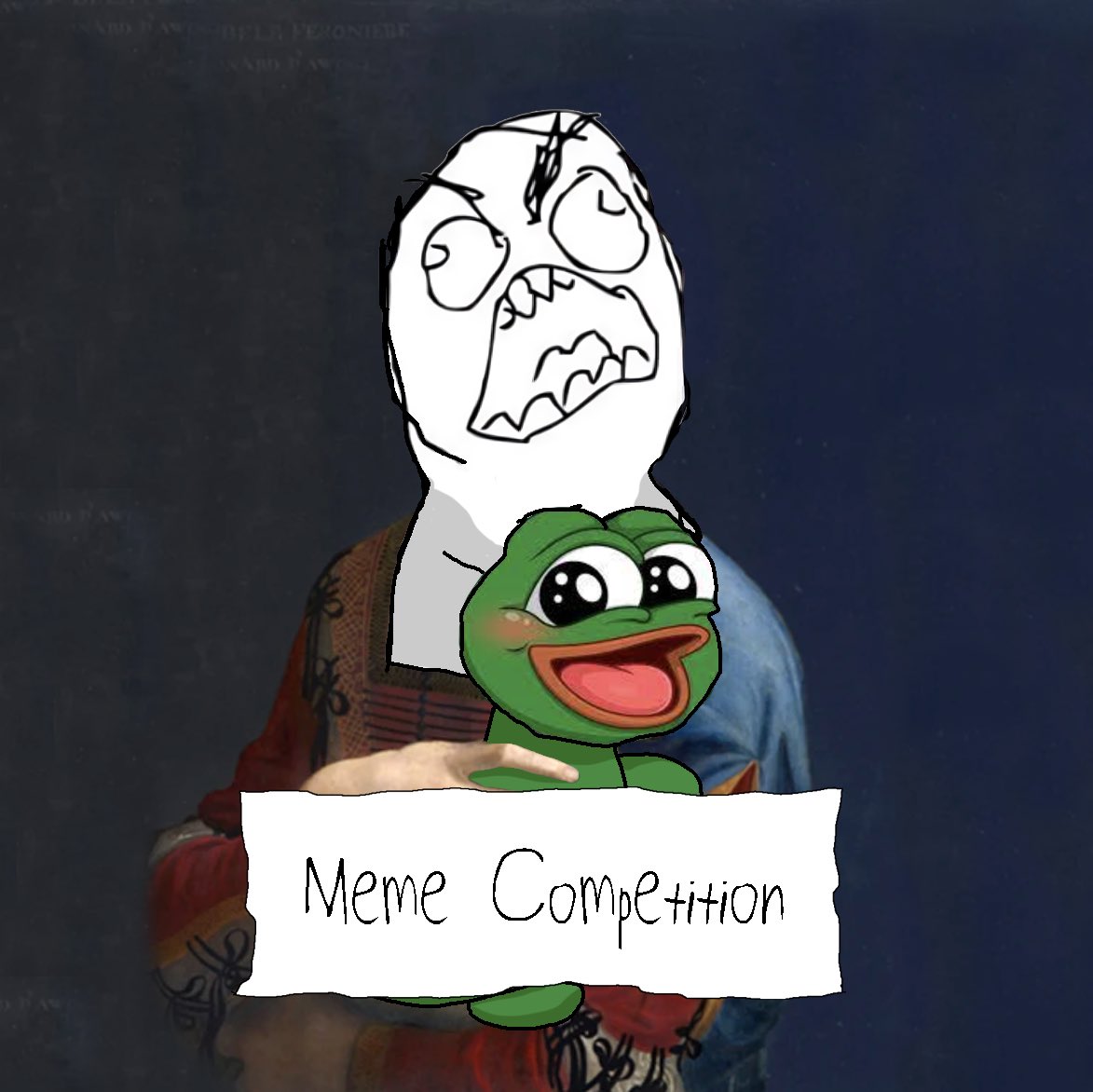 rageguyeth's tweet photo. Meme competition!

Let’s show them who’s the OG king of memes!!!

▪️250,000,000,000 $RAGEGUY prize pot!

To compete:
1. create a Rageguy meme
2. tweet out the meme along with $RAGEGUY
3. like and RT this tweet &amp; tag 3 frens

#memecoins #eth #memes #uniswap #1000x #100xGems https://t.co/qoeWuSR5J1