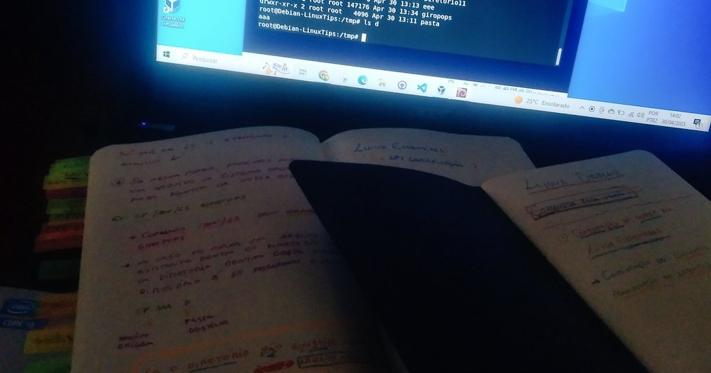 Sabadão de estudo. Acabou uma caderneta, já comecei outra. E isso é só o início! Ninguém vai poder dizer que faltou anotações. Kkkk
Agora uma pausa pra descansar a mente que a noite tem mais. 

#linux #debian #linuxtips #linuxessentials