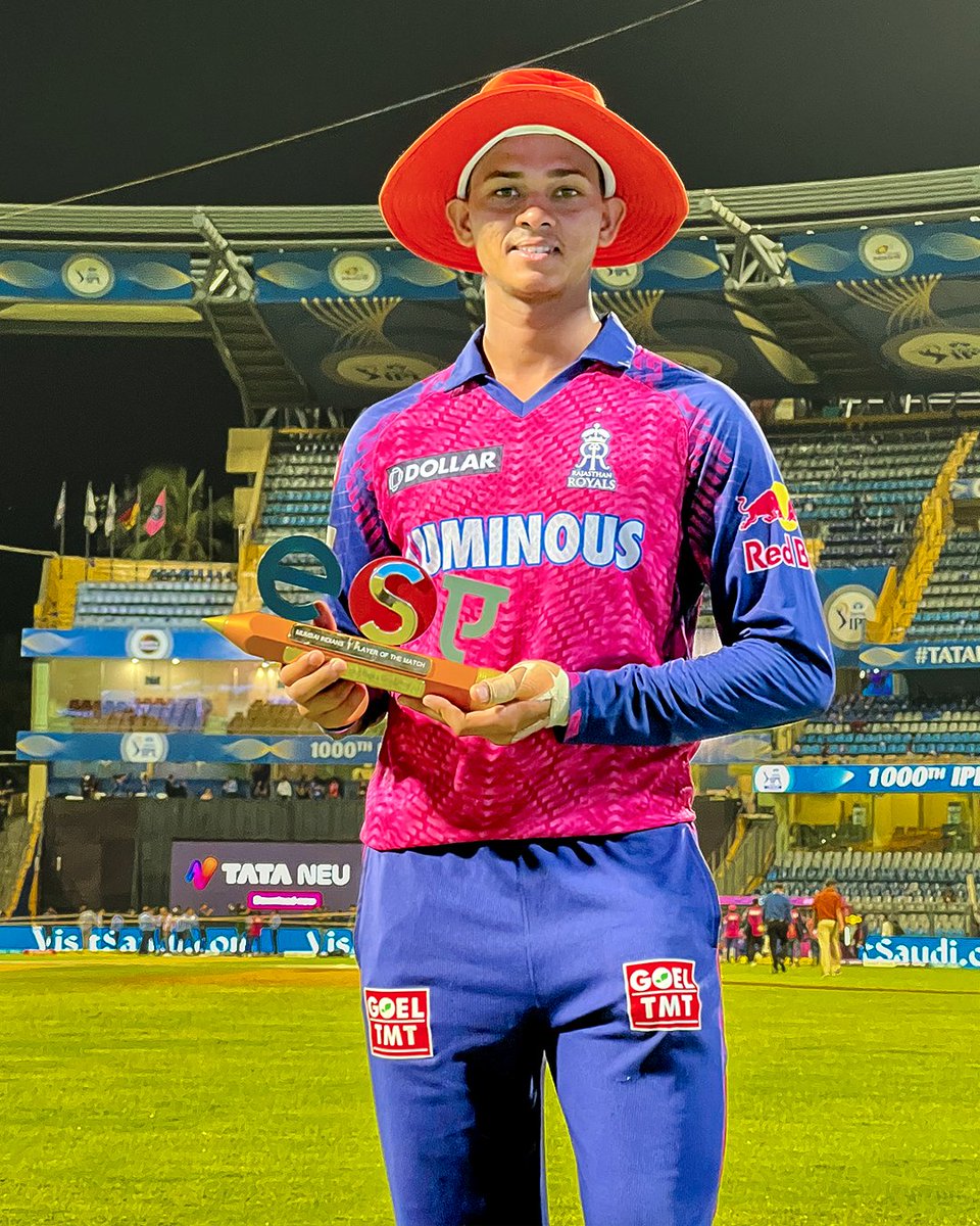 Player of the Match because all of Wankhede was stunned tonight! 💗👏