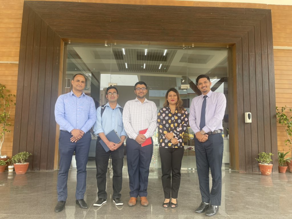 We had the pleasure of hosting  Pratik Ghimire, a renowned trainer and impact manager (Maths) from Teach for Nepal, at our math park!
During his visit, we engaged in a fruitful discussion about our teaching approaches and how we can collaborate to enhance learning outcomes.