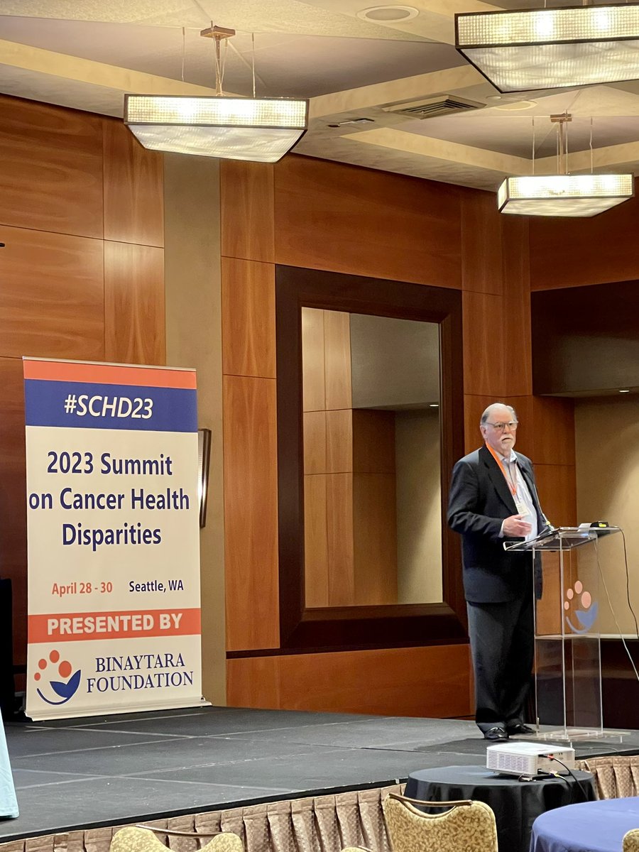 binaytara's tweet photo. Incredible session on screening and early detection to end #SCHD23. Led by Dr. Robert Smith with talks from Dr. Shana O. Ntiri, @beccalandy, @gmmeadows, and Dr. Gloria Coronado. @AmericanCancer @UMESNews @theNCI @MITRECorp @KPCHR https://t.co/yNGoqxXtB4