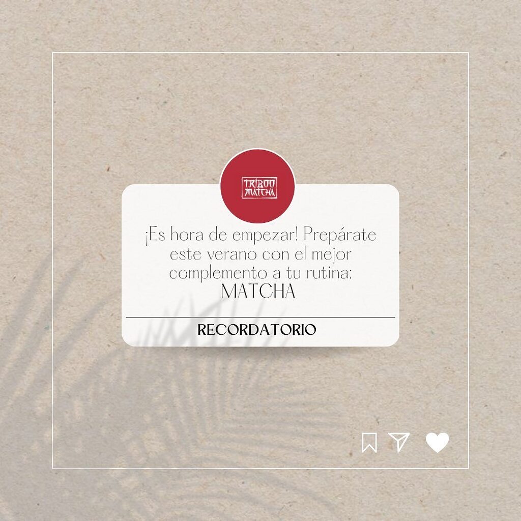MatchaTriboo's tweet photo. El verano está a la vuelta de la esquina 🔔 y nada mejor que prepararte para el con la incorporación de Matcha a tu vida ♥️

Consigue todo lo que necesitas en https://t.co/WqelbHuiX1 ✔️

Hoy, Día Internacional de la Tierra, estamos más que orgullosos de aportar nuestro grani… https://t.co/xBw84qFVwN