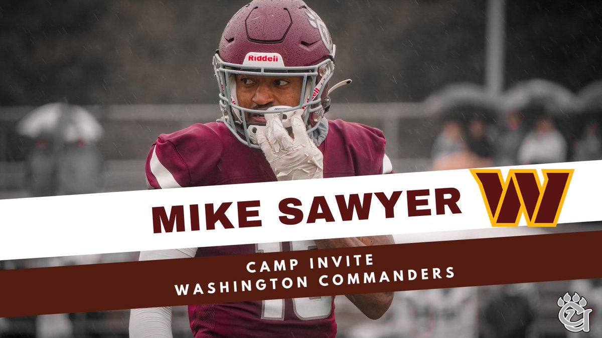 Mike Sawyer to the Commanders! 🐾🐾