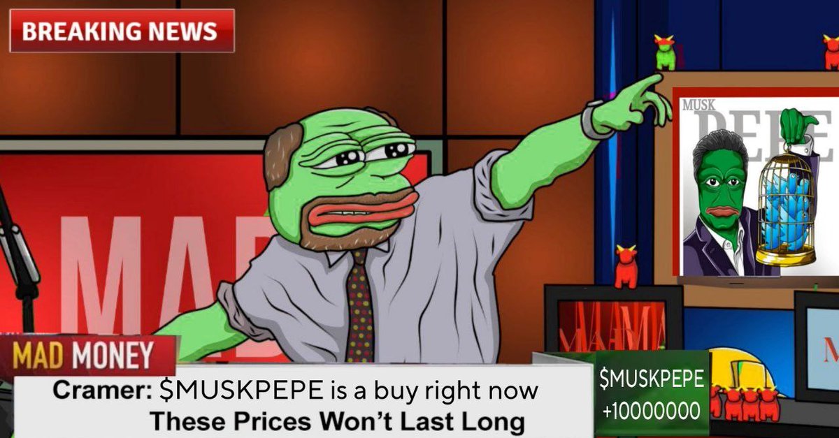 MuskPepe's tweet photo. We are proud to announce that we are a 0 tax token and that the contract address has been renounced! $MUSKPEPE 🐸🔥

https://t.co/gVpGA1Gs9u https://t.co/E2E1qZvxQJ