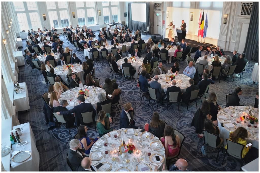 Belgiumconnect's tweet photo. With the remarkable support of H.E. Patrick Van Gheel, Maxime Ramon and the @belgiumincanada, the BCBC was delighted to host the second edition of the BCBC Business Excellence Awards Gala on April 27th, 2023 at the King Edward Hotel in Toronto, Canada. https://t.co/tWo9unU0IV