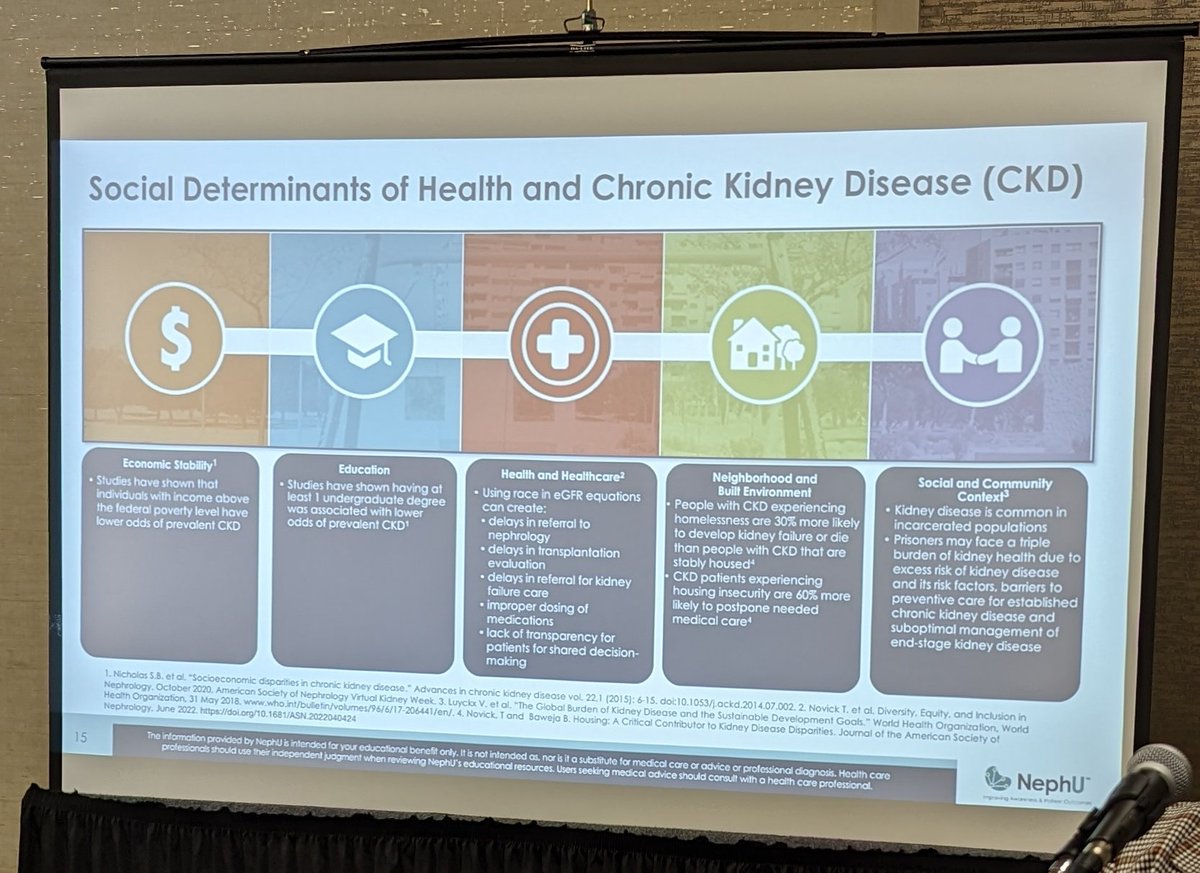 LucyHinder's tweet photo. @JillAGreen1 educating on Health Disparities in #ADPKD, breaking down the broader whys, and providing a roadmap for change 
@NKFCleveland's Patient Symposium https://t.co/wUOEBjG2wz