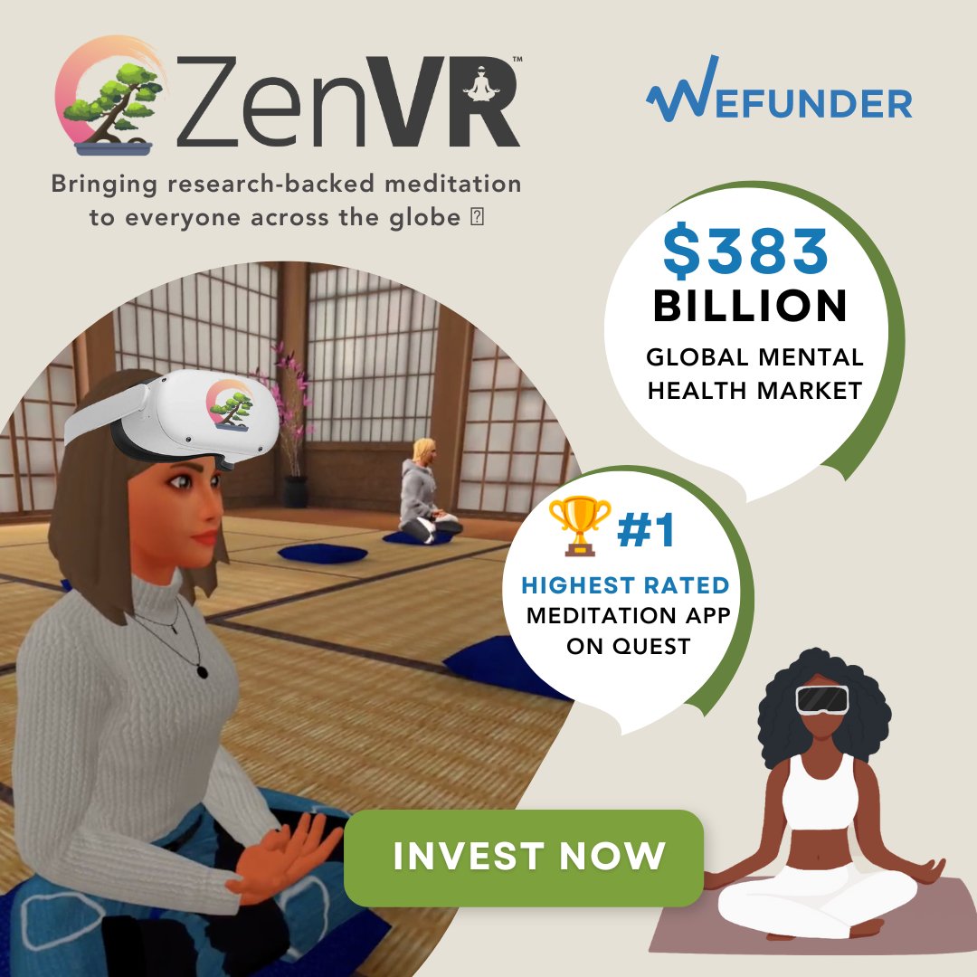 ZenVR - Meditation Learning System tweet media