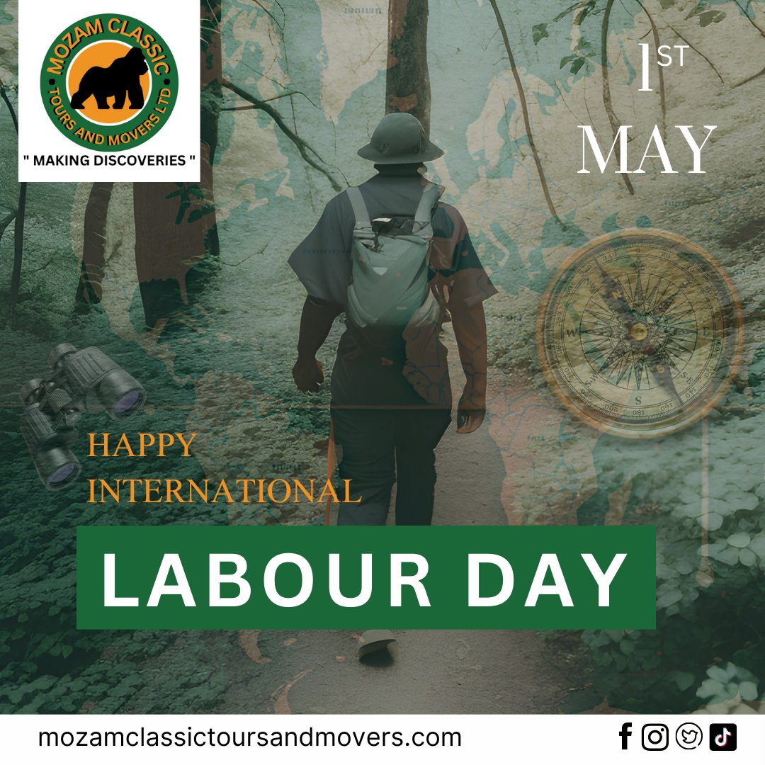 Happy labour day to you all.
#touroperator #tourism #guide #safariguide #labour #labourday #1stmay #labourday2023 #labourday2023🎡 #labourday2023story