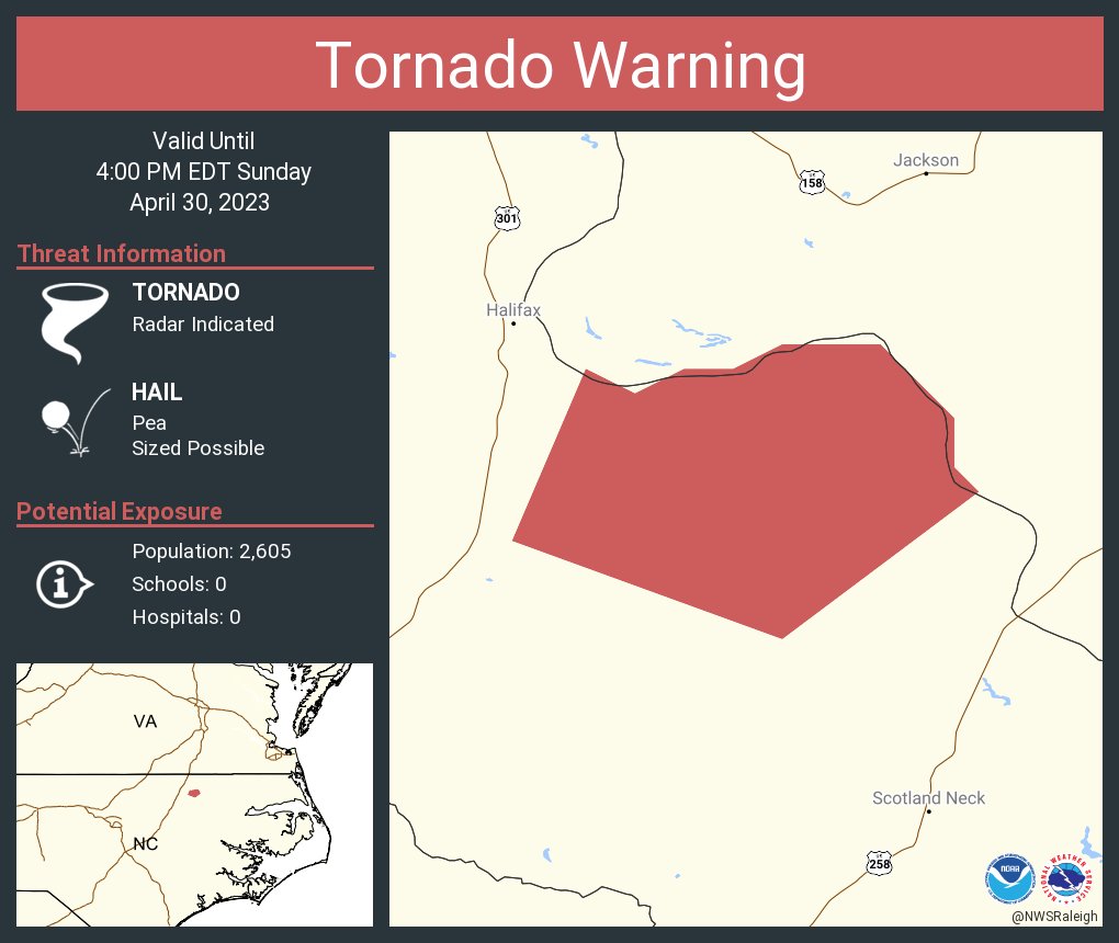 🏔NC/TN HighCountryWX 🏔 on Twitter "RT NWSRaleigh Tornado Warning