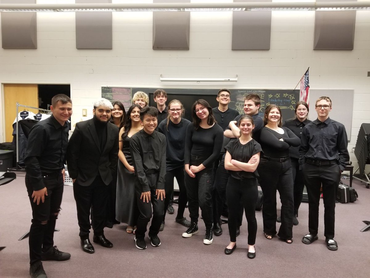 Amazing job to those who participated in the cast, pit, and tech/run crew of the spring musical, the Sound of Music!