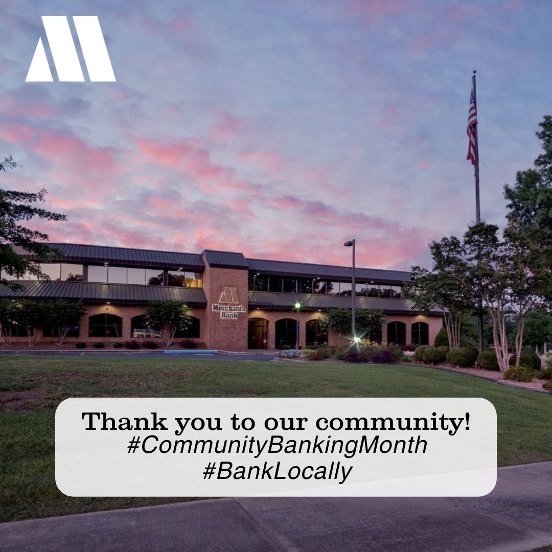 On the last day of #CommunityBankingMonth, we want to take a moment to thank our community! 

Thank you to each of our customers, including our local businesses who trust us each day with their dream. The personal relationships we're able to build are priceless. #BankLocally