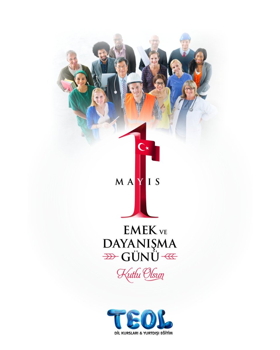 Emeğin, emekçinin, birlik ve dayanışmanın günü 1 Mayıs İşçi ve Emekçi Bayramı Kutlu Olsun.
.
.
.
.
.

#teol #teoldilokulları #1mayıs #1mayısişçibayramı #emekvedayanışmagünü #emek #emekçi #dayanışma #işçi #bayram