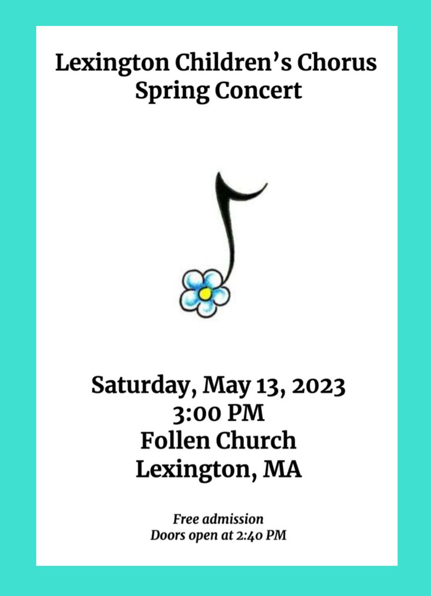 LCChorus's tweet photo. Our Spring Concert is less than 2 weeks away! 🌷😃🎵 We hope that you'll join us for a wonderful afternoon filled with music and joy! #LCChorus https://t.co/VMbbyLsU7K