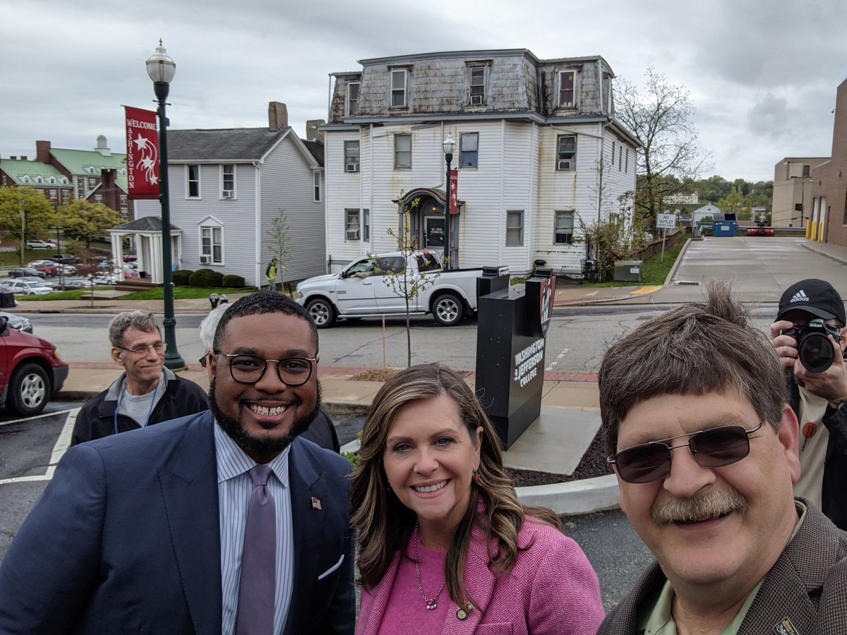 JosephDethomas's tweet photo. I attend DCED’s kick off to PA small business week today in Downtown Washington.  We took  Lieutenant Governor Austin Davis and acting Secretary of the DCED Rick Siger on a tour of several of our business, Ignite,  the Table Coffee,  Wild Hope Boutique, and The Cheerful Balloon https://t.co/xRo4mSSJK8
