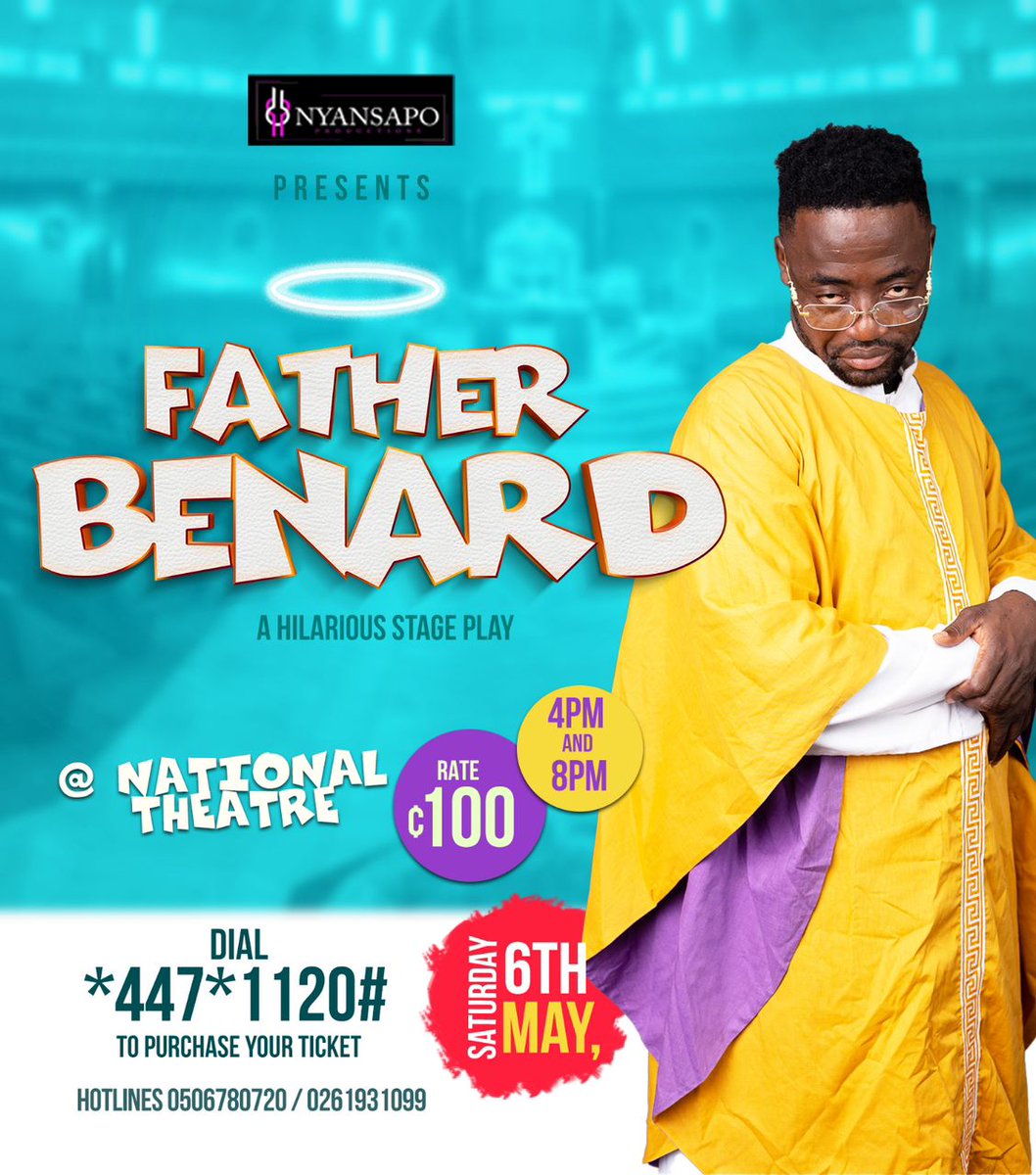 clementoSuarez's tweet photo. Next Saturday at the National Theatre
Come let's have some fun while we learn
#NoToCyberBully
Father Bernard https://t.co/17rXBFbPpA