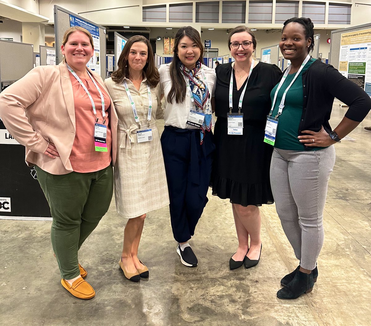 SullivanBrynne's tweet photo. @UVaNICU fellows @PASMeeting 🤩#WIN- I need them to teach me how to pose for a photo! https://t.co/9YHuzLzSUS