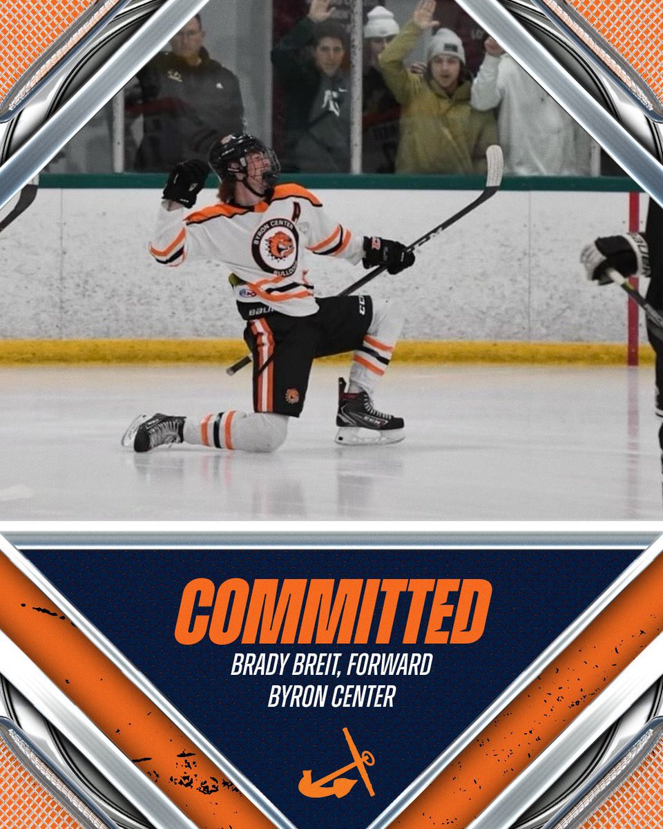 🚨COMMITTED🚨
Brady Breit from Byron Center is coming to Hope College!  Brady helped take his team to the State Championship game where he had 14 points in 5 games of the playoffs and 38 points in the regular season. The forward was also 1st team All State. 
Welcome home Brady!