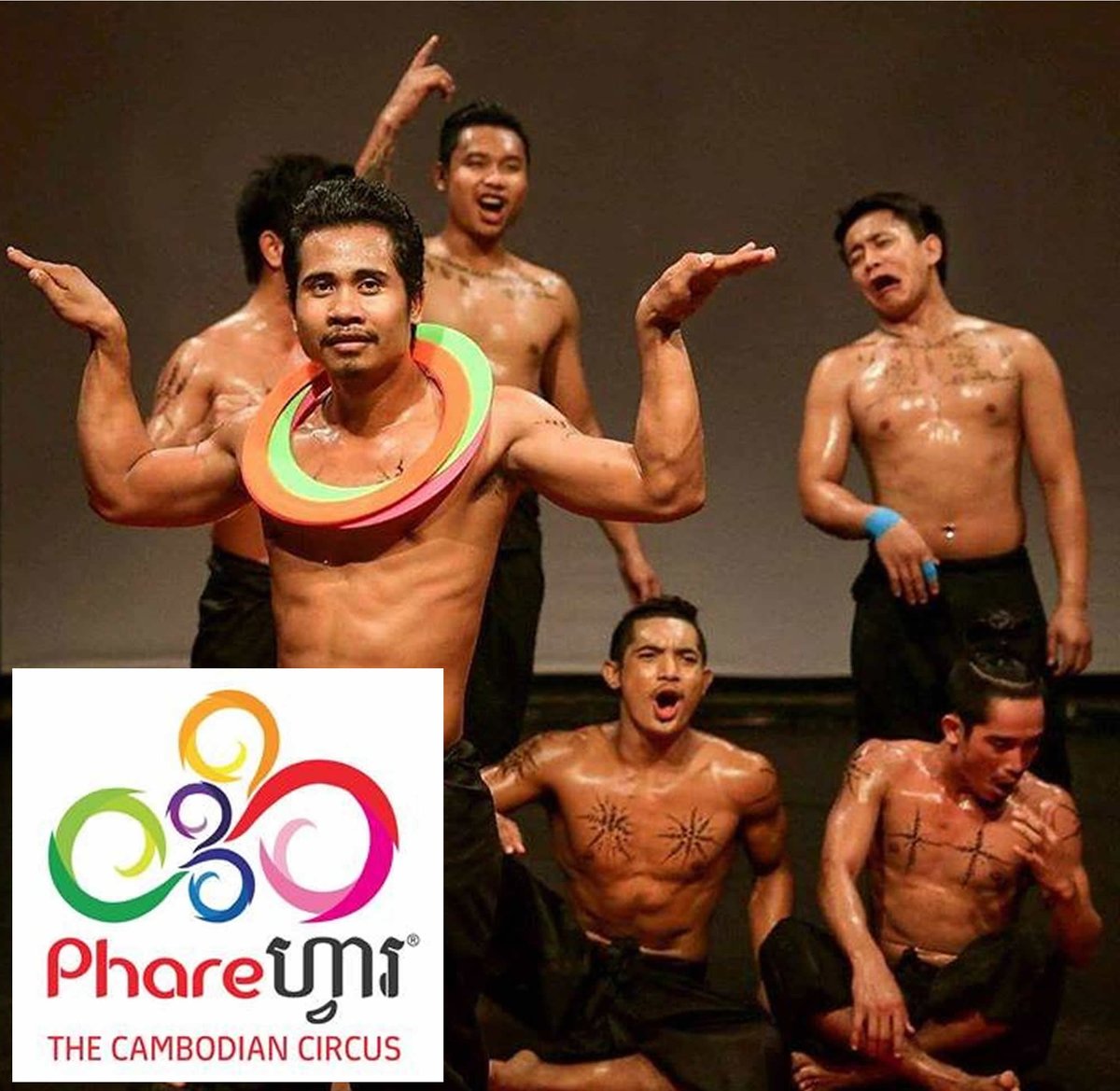 UtopiaAsia's tweet photo. Phare, The Cambodian Circus, performing under the big top in Siem Reap. Read more at https://t.co/f5ttX2Ynx2 https://t.co/8WJLXbVorK