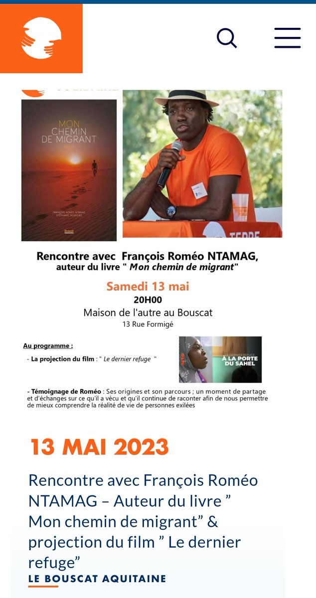 NtamagF's tweet photo. A vos agendas https://t.co/HVPSGKLeS7
