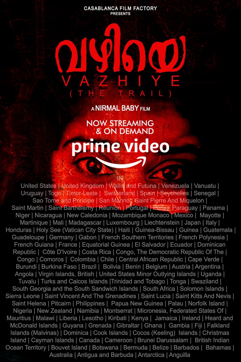 nirmalbabyvarg1's tweet photo. Watch @VazhiyeM on @PrimeVideo 

Link: https://t.co/3dHGTZ8sFt

#VazhiyeOnPrime #VazhiyeOnAmazon #FoundFootage #Horror #Vazhiye @VazhiyeM @EvanEvansMusic @CasablancaKVM #NirmalBabyVarghese @PromoteHorror #SpreadtheHorror #PromoteHorror #SupportIndieFilm #FilmFreeway https://t.co/c4ErEeD9Ju
