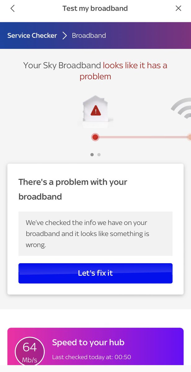 anothermumblog_'s tweet photo. @SkyHelpTeam when I press let’s fix it, all the boxes tick and everything is fine?? https://t.co/s0H7voC3cB
