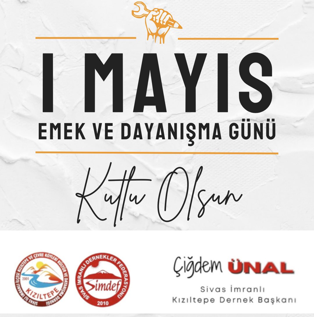 🔸Emeğin, emektarın, Emekçinin alın terinin, dayanışma ve yardımlaşmanın günü olan #1Mayıs'ımız kutlu olsun. #1MayısİşçiBayramıKutluOlsun #BaşkanHanım ♾️