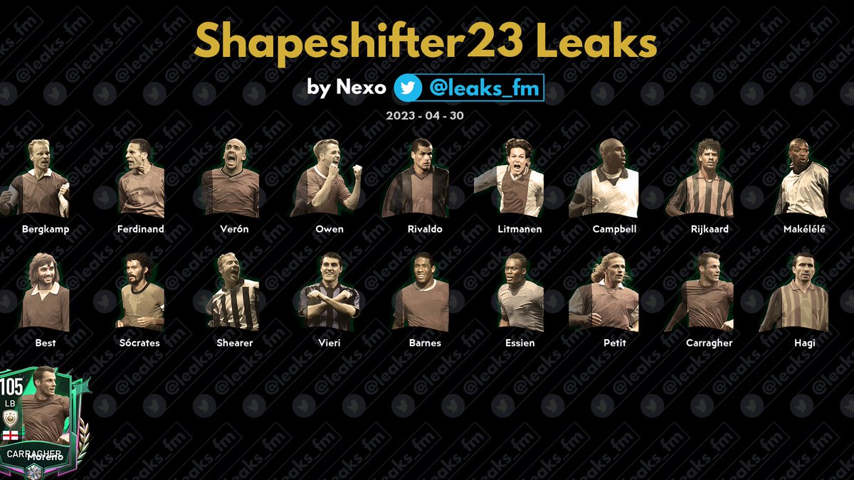 NEW #FIFAMobile LEAKS for Shapeshifters
Render Download: fifaprizee.com/leaks