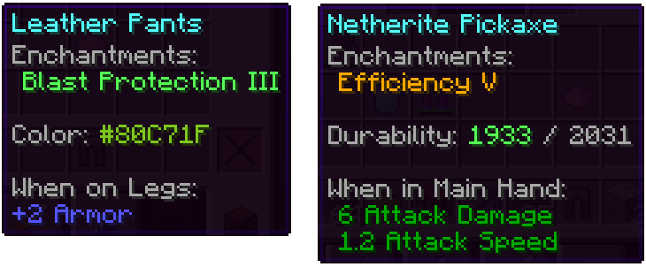 StalDev's tweet photo. New mod alert: Clean Tooltips
A very small client-side mod that improves tooltips.
CurseForge: https://t.co/CwPRN0OctN https://t.co/xXVswG1ZMQ