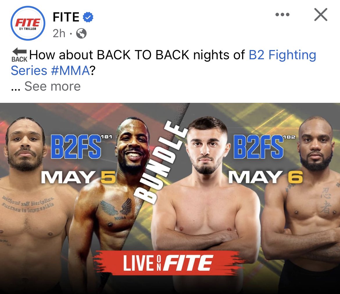 82_USjams's tweet image. $BTDG #B2FS Undervalued at .0001 in the largest &amp;amp; fastest growing sport of #MMA #OTC #stockmarket