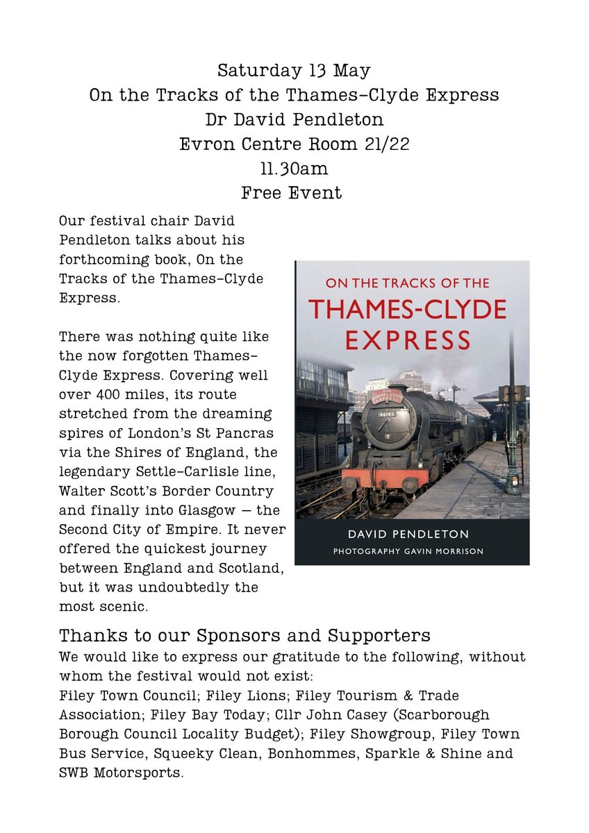 Fileyliteratur1's tweet photo. @AdamJFarrer @davidpendleton0 @SeasideFerry Not forgetting that our chair @davidpendleton0 is Adam's warm up act at 11.30am! https://t.co/3twTdnH541