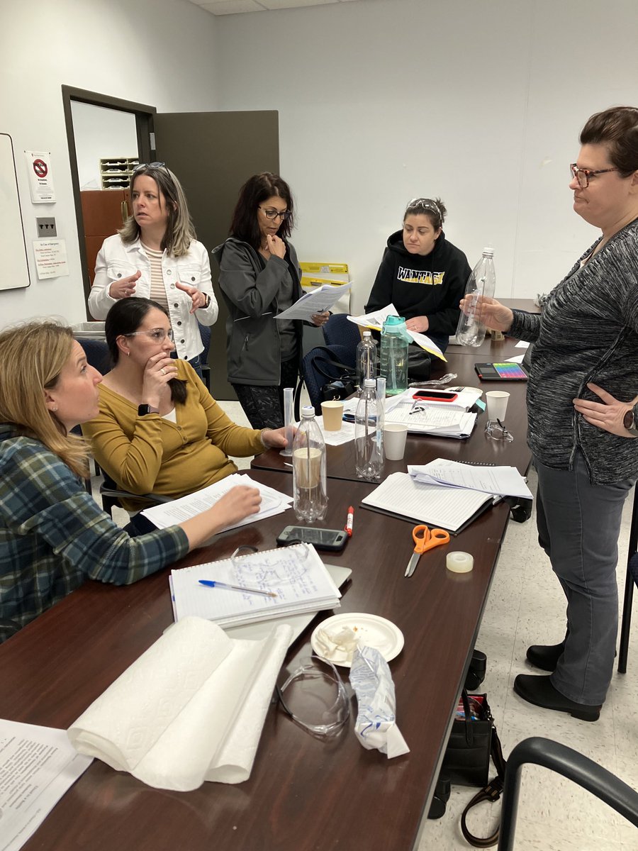 KimMarieLen's tweet photo. Great day at SBU ⁦@NYSMTP⁩ taking our second deep dive into the NGSS investigations. Thank you all NYSMT. https://t.co/SpwqfZMLI0