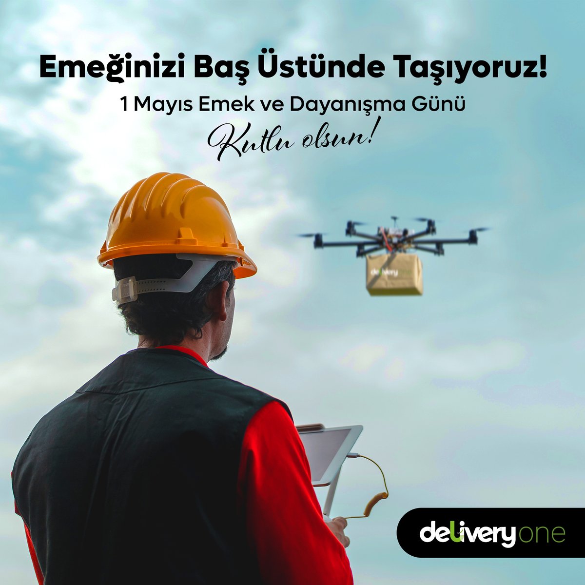 deliveryonetech's tweet photo. Delivery One çalışanlarımızın her birinin emeği, bizim için değerlidir! Başta Delivery One çalışanları olmak üzere, değerli tüm emekçilerin 1 Mayıs Emek ve Dayanışma Günü kutlu olsun.
#Deliveryone #Akıllıteslimatağı #1Mayıs #Emekvedayanışmagünü https://t.co/6fRFTY63qK