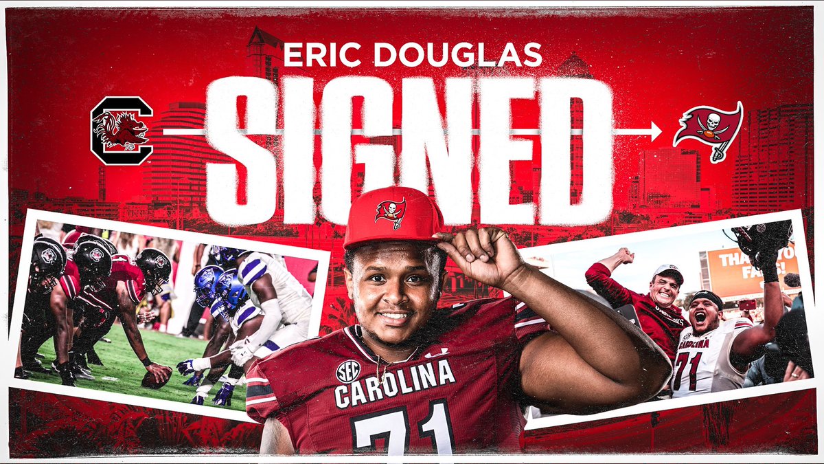 ToCreek's tweet photo. Another 1 @mcmavsathletics @edoug71 signs with @Buccaneers Eric Douglas #Creekboyz Congrats https://t.co/gmqxyZvQXc