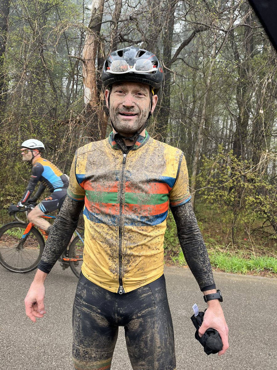 Pretty epic day at @Paris2Ancaster First Gravel Nationals and won! Incredible course and conditions that suited me. So many @lcwracing members out today showing the kit. Next up. Mountain bike and Road season. The gravel bike might need a clean