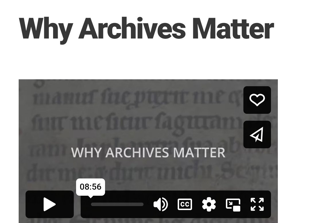 WattInstitution's tweet photo. To end this month's #Archive30
this video from @ScotsArchives and @ARAUK_IE explains #WhyArchives matter so much more eloquently than us. Go watch! 
https://t.co/hqxoIQyi2N https://t.co/qLRDe1vmTM