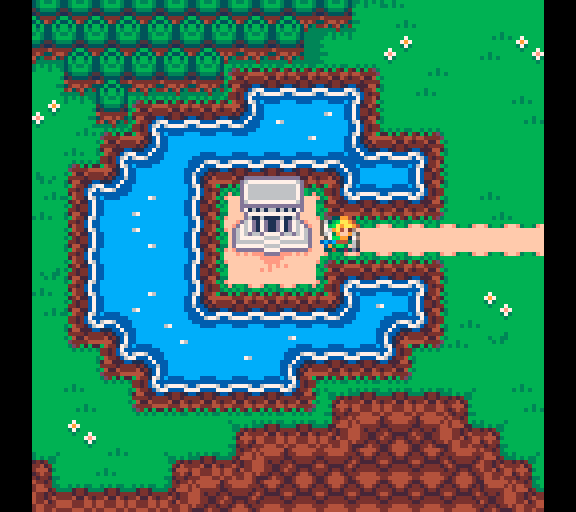 My Zelda II pixel remaster for #pixel_dailies #ZeldaII #PixelRemaster #pixelart