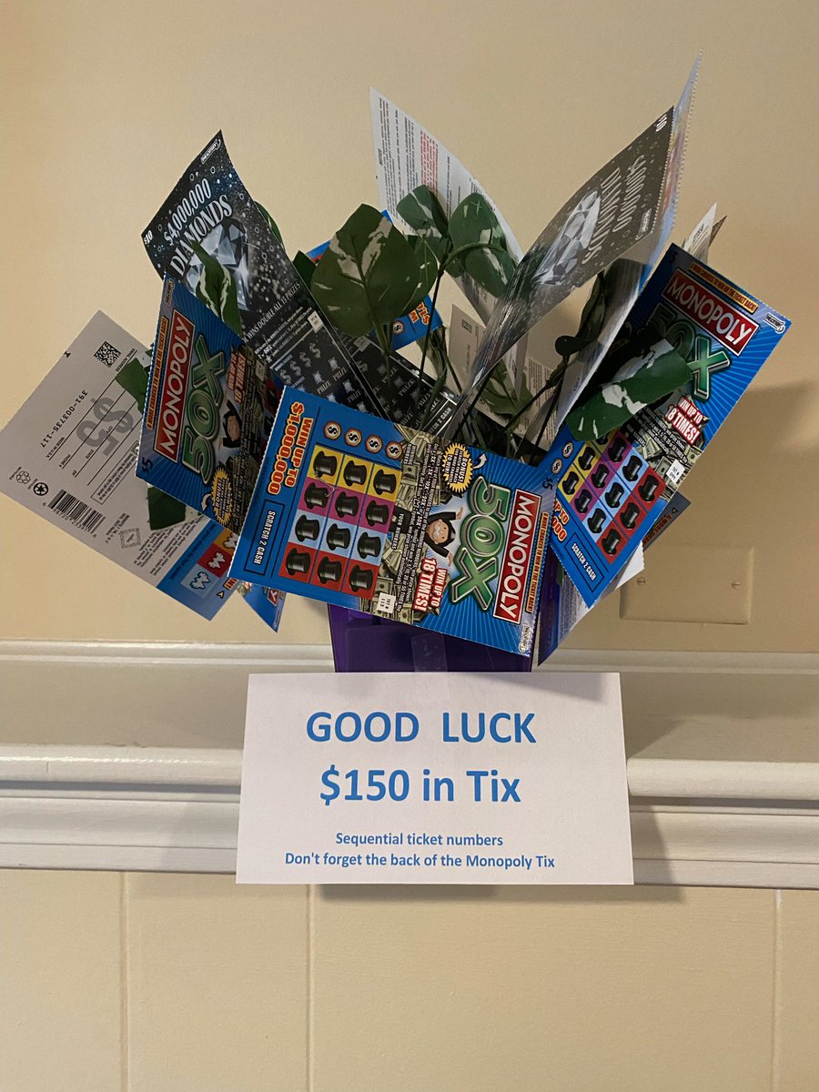 Are you ready for our Spring raffles?  The trumpet section has donated scratch tickets!

The raffles will be held during our concert on Sunday, May 7, 2pm, at the Chelmsford Senior Center.  This concert is supported by a Mass Cultural Council grant for Cultural Sector Recovery.