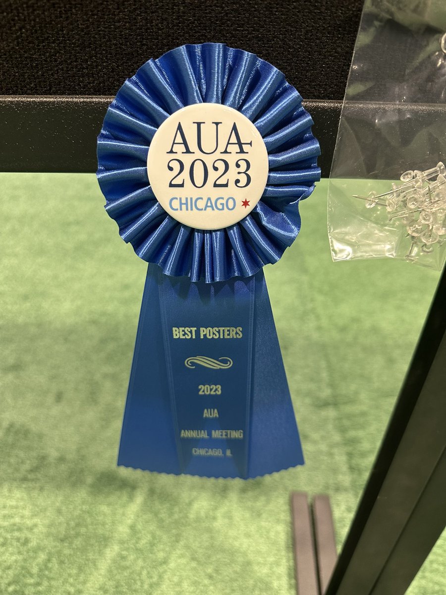 Proud to have won the Best Poster Award at the #AUA23 in the “Benign Prostatic Hyperplasia: Surgical Therapies and New Technologies III” Session. Our work on HoLEP has been really appreciated. Proud to represent Italy. <a href="/SIU_Italia/">Società Italiana di Urologia</a>