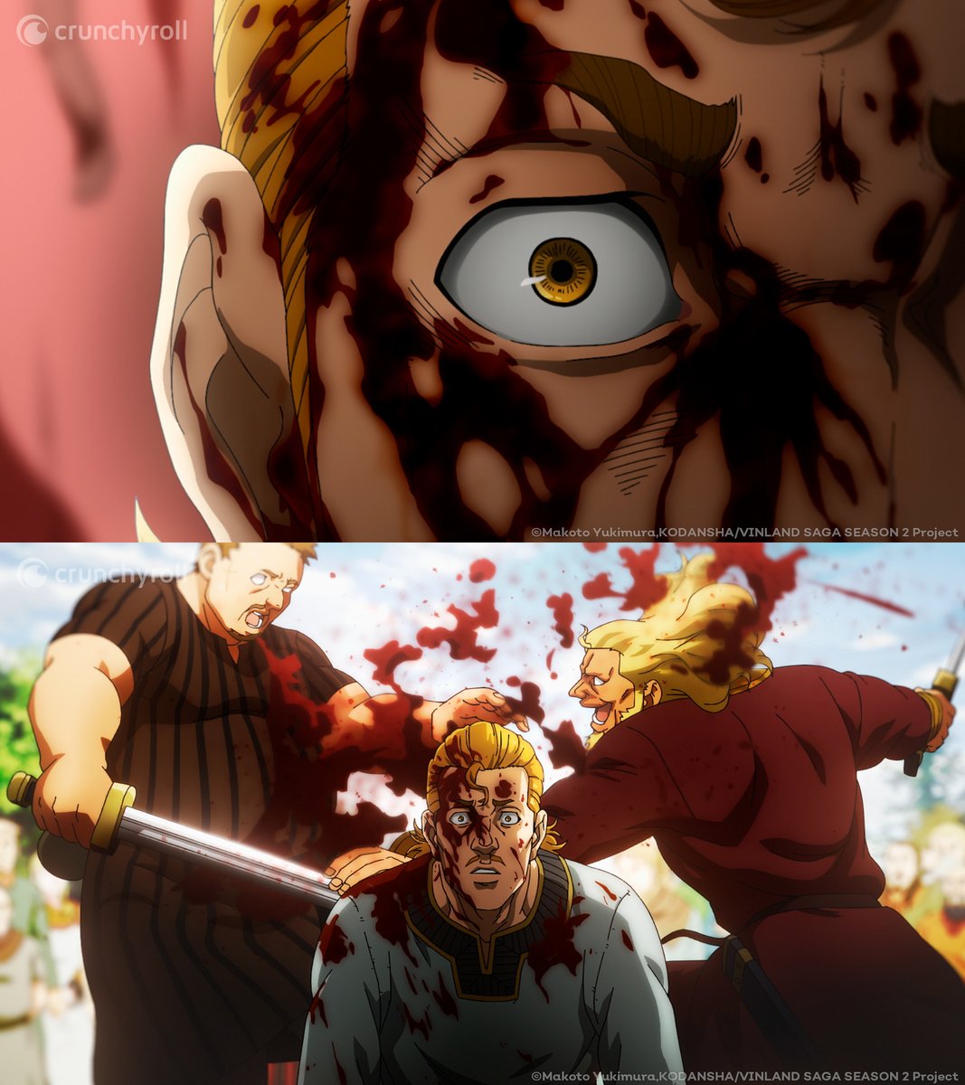 Crunchyroll's tweet photo. "I have killed a man." (via VINLAND SAGA SEASON 2) https://t.co/11tiKpU0nS