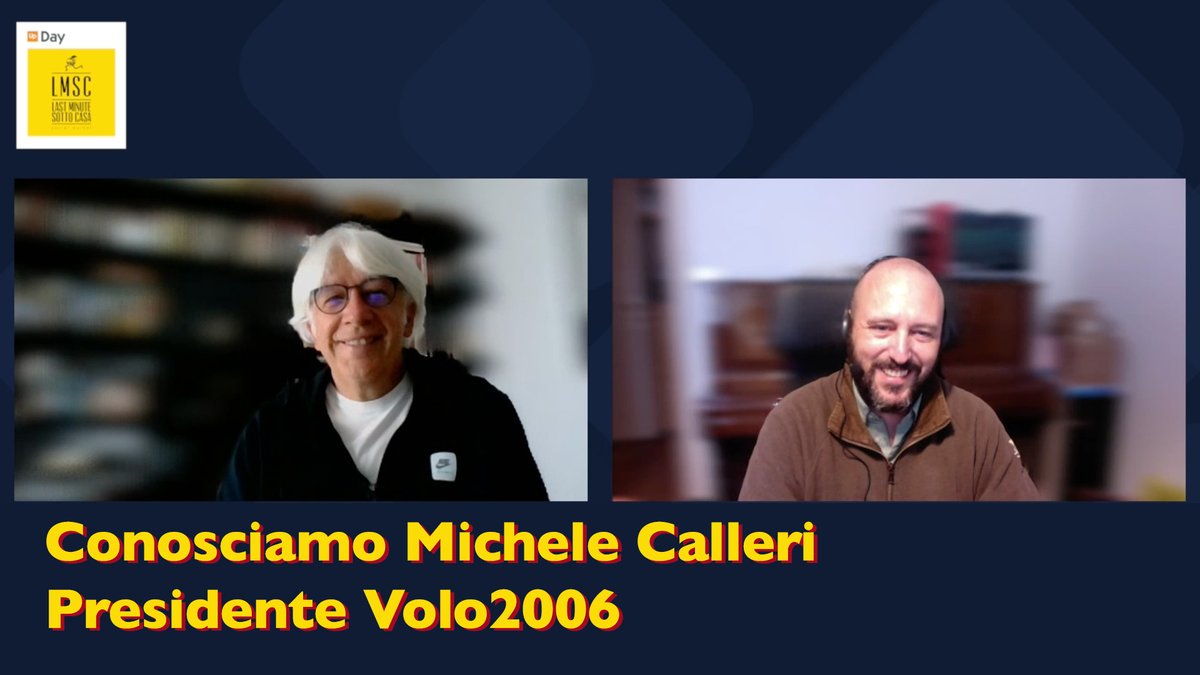 Il #volontariato è importante, per questo abbiamo deciso di pubblicare l'intervista con Michele Calleri, Presidente dell'associazione Volo2006, il #Primomaggio 
 youtu.be/qC2WgGPJQco