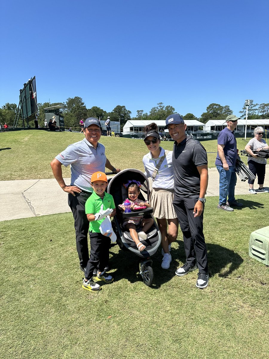 bponcho's tweet photo. Great to see @NotahBegay3 in today’s final round @InsperityInvtnl @ChampionsTour Brax was excited to meet Notah and appreciated getting a signed glove and golf ball! A future @nb3jgnc qualifier/player! Thank you Notah for making Brax’s day! https://t.co/dvXlEDyPwe
