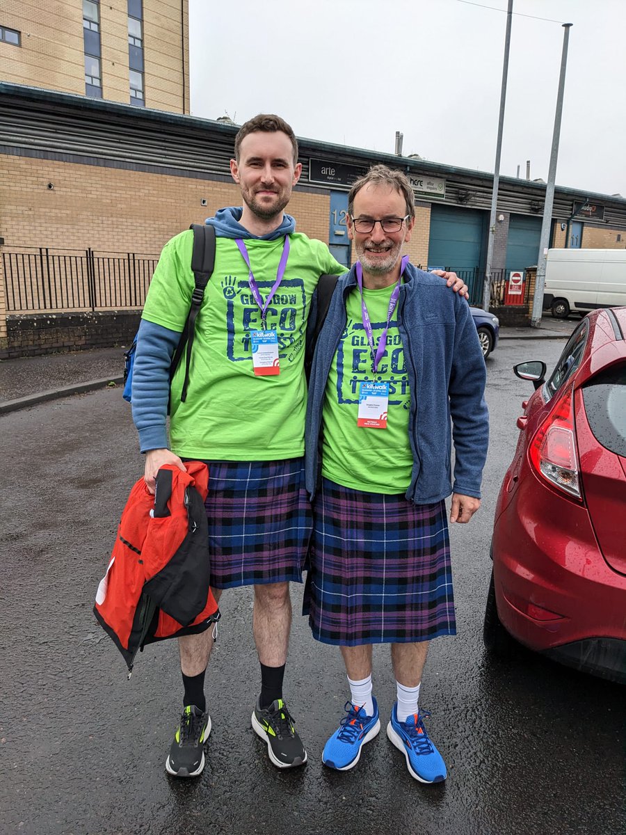 GlasgowEcoTrust's tweet photo. Well that was a fantastic day!!
We had walkers doing the @thekiltwalk #KiltwalkGlasgow #WeeWander #BigStroll and #MightyStride raising funds for our work. Many thanks to @llovelock Cindy @ChrisPLavelle Elaine Moira @LanaRMc Lily @CraigProc Douglas and Douglas.
#KiltwalkKindness https://t.co/LIiIjDFCq6