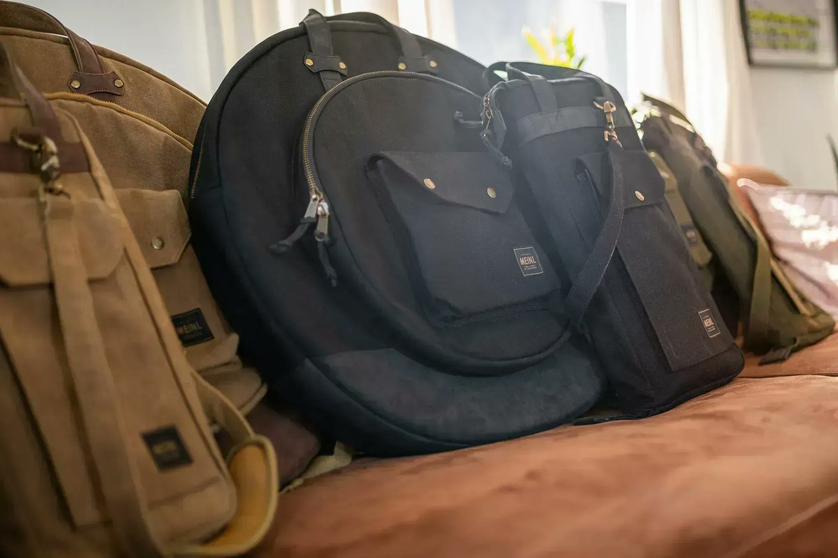 meinlcymbals's tweet photo. The Meinl Waxed Canvas Collection Cymbal and Stick Bags
More info - https://t.co/TA5xZyGy5t
#meinl #meinlcymbals #cymbals #drums #drumsticks #drummer #drumming #stickbag #cymbalbag https://t.co/6xghvVPa6N