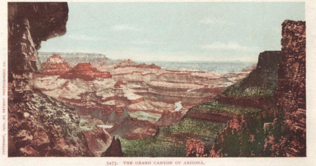 PaddleHistory's tweet photo. The #GrandCanyon in #Arizona in 1900. https://t.co/JH8ctqTBLF