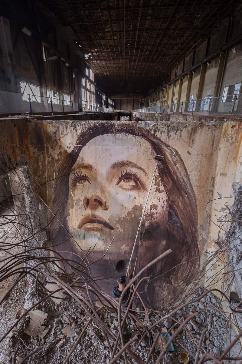 PatrickFavrel's tweet image. #StreetArt by #Rone in #Melbourne